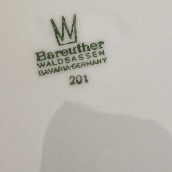 Bereuther Waldsassen Bavaria Germany decorative plate - Picture 5 of 7